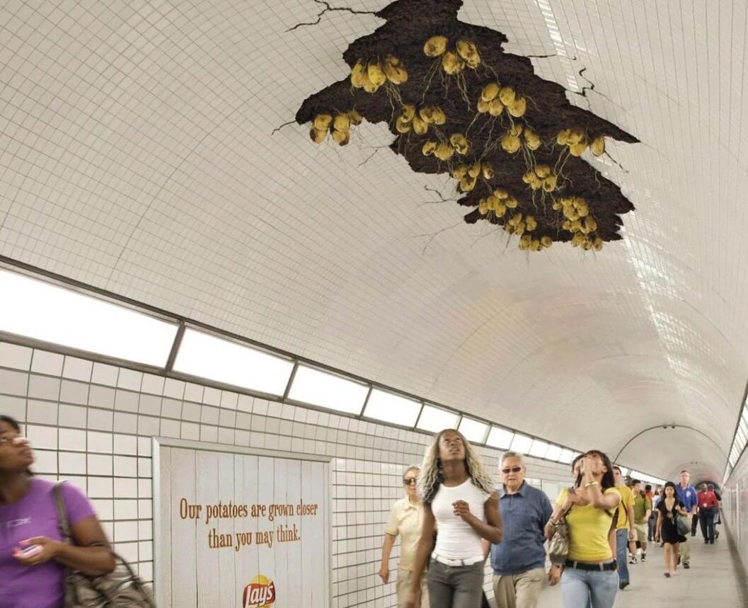 lays subway ads