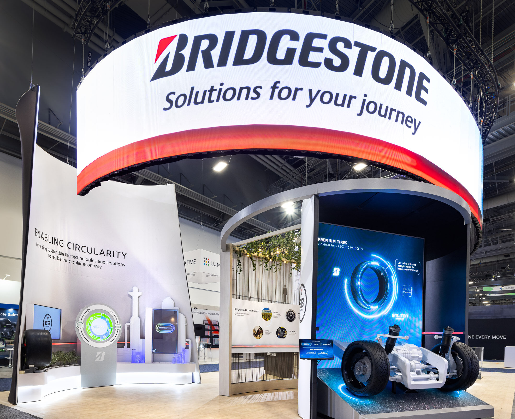 CES Trade Show Exhibit Bridgestone