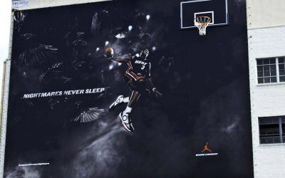 Nike 3d billboard